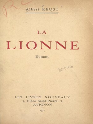 cover image of La lionne